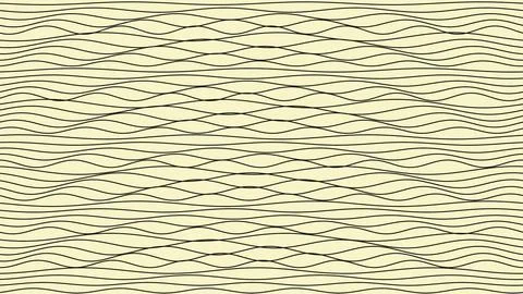 Abstract wave pattern design on beige background Stock Illustration