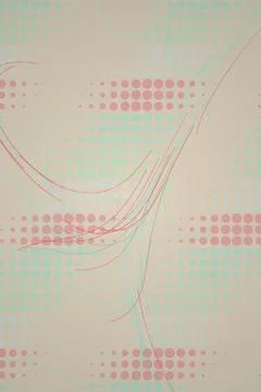 Abstract Wave Pattern with Dot Grid Stock Photos