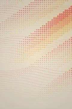 Abstract Wave Pattern with Dots Stock Photos