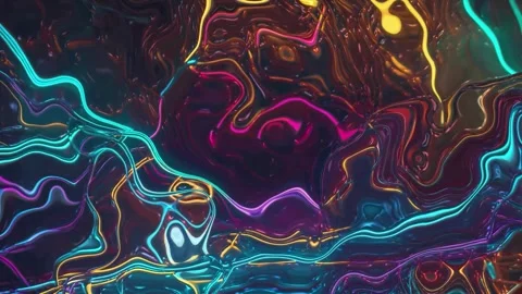 Abstract wave pattern Stock Footage 272321126