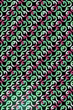 Abstract Wave Pattern Geometric Design Stock Photos