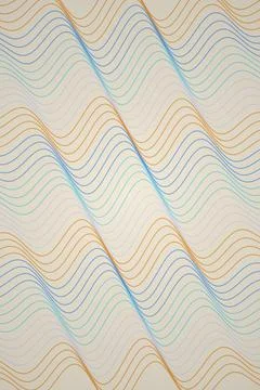 Abstract Wave Pattern Geometric Design Stock Photos