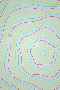 Abstract Wave Pattern Geometric Design Stock Photos