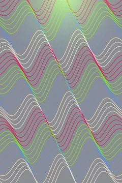 Abstract Wave Pattern Geometric Overlay Stock Photos