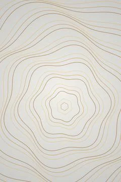 Abstract Wave Pattern in Gold and Beige イラスト素材