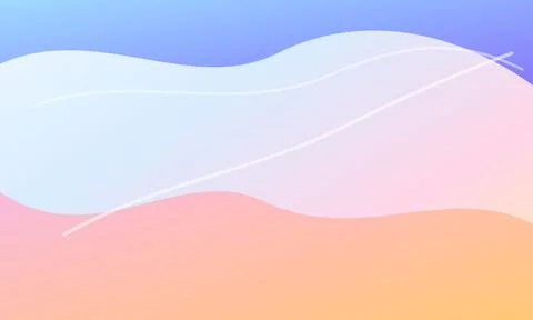 Abstract wave pattern with gradient colors creates a soft flowing backdrop 스톡 사진