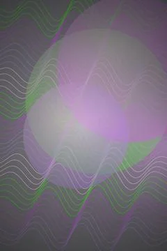 Abstract Wave Pattern Gradient Stock Illustration