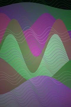 Abstract Wave Pattern Gradient Stock Photos
