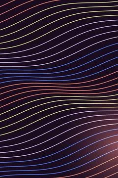 Abstract Wave Pattern Stock Illustration