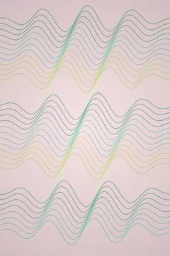 Abstract Wave Pattern 스톡 일러스트