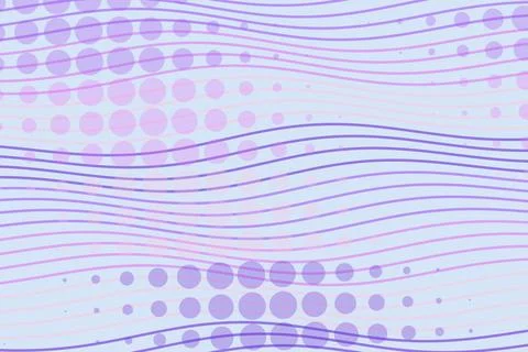 Abstract wave pattern with lines and dots in pastel colors Stock Photos