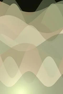 Abstract Wave Pattern in Muted Tones Stock Photos