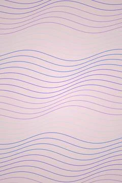Abstract Wave Pattern in Pastel Shades 스톡 일러스트