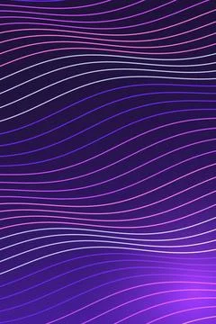 Abstract Wave Pattern Purple Gradient Stock Photos