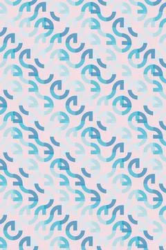 Abstract Wave Pattern Seamless Repeat Stock Photos