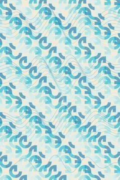 Abstract Wave Pattern Seamless Texture Stock Photos