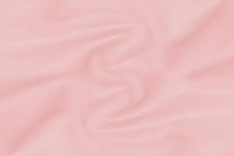 Abstract wave pink fabric texture background. Stock Photos