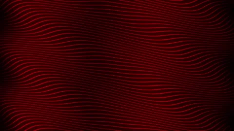 Abstract wave red lines loop animated video. 3d Abstract black background l.. Stock Footage 291399430