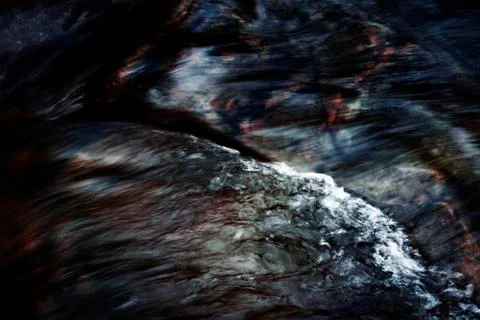 Abstract wave on the river Stock Photos