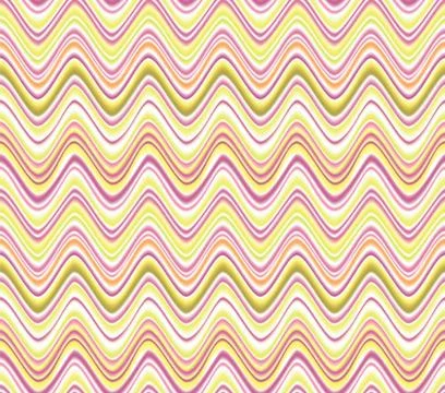 Abstract wave seamless pattern. Fabric zig zag line ornament Stock Illustration
