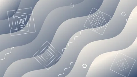 Abstract Wave Stock Video Effect or VJ Loop Animation Seamless Looping Gradients Stock Footage 249588143