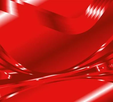 Abstract wave swirl red background Stock Illustration