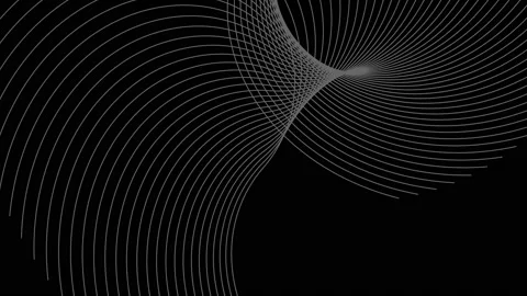 Abstract wave technology background with digital blue light effect corporate con Stock-Footage 203220923