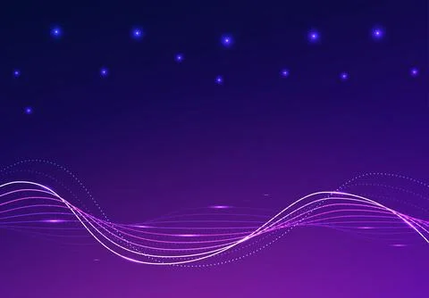 Abstract wave technology background. Internet online network wave concept. .. 스톡 일러스트