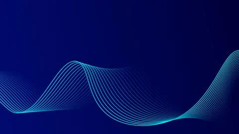 Abstract  wave technology fiber optic background. Digital internet online c.. 库存插图
