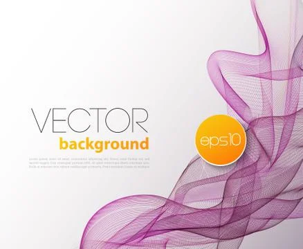 Abstract wave template  background brochure design Stock Illustration