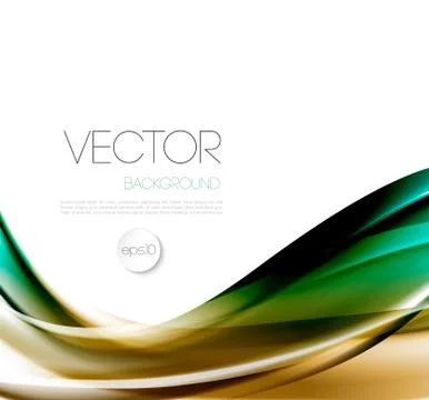 Abstract wave template  background brochure design Illustrazione stock