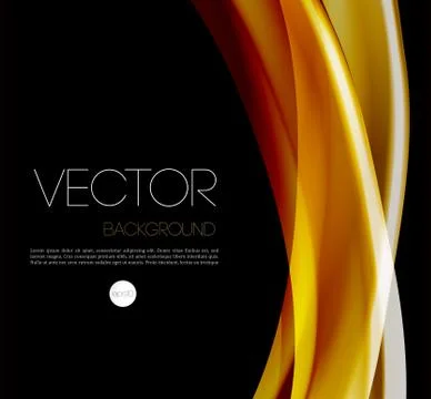 Abstract wave template  background brochure design Illustrazione stock