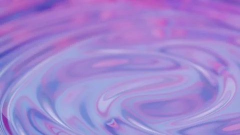 Abstract wave-like texture with purple and blue gradients in soft focus Illustrazione stock