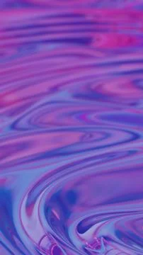Abstract wave-like texture with purple and blue gradients in soft focus Stock-Illustration