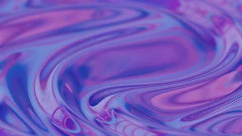 Abstract wave-like texture with purple and blue gradients in soft focus Stock-Illustration