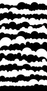 Abstract wave vector background. 3D-illusion. Chernetsche and the blooming Stock Illustration