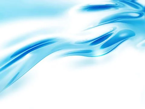 Abstract wave of water Stock Illustration