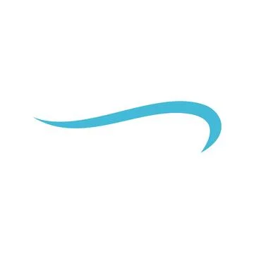Abstract Wave Water Vector Template Stock Illustration