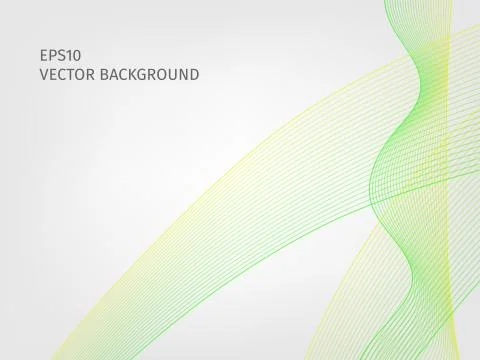 Abstract waved line background Stock Illustration