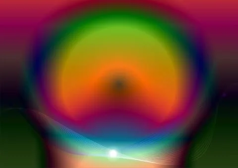 Abstract waved lines Stock Illustration