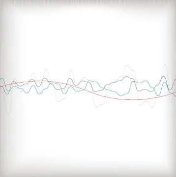 Abstract waves background Illustrazione stock