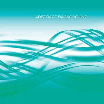 Abstract waves background Stock Illustration