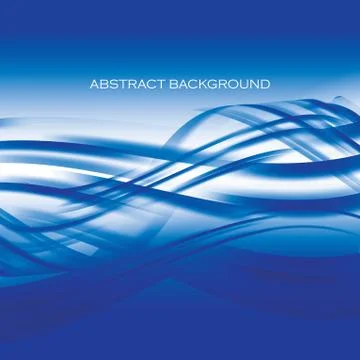 Abstract waves background Stock Illustration