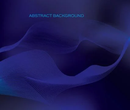 Abstract waves background Stock Illustration