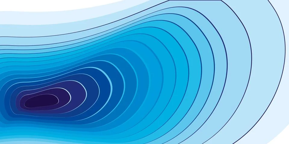 Abstract waves background Stock Illustration