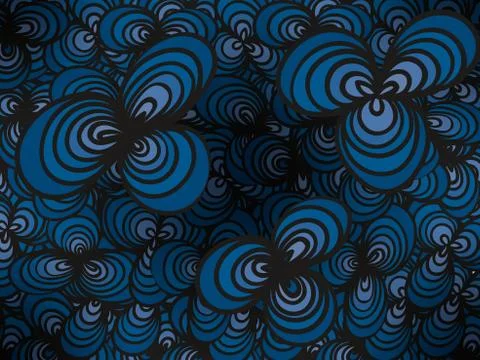 Abstract waves background. Light whirlpool on grey back. Vector illustration Stock Illustration