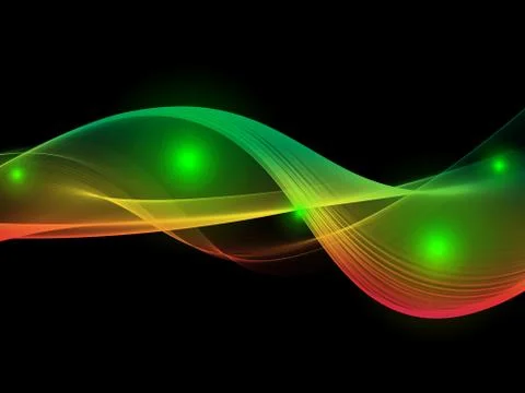 Abstract waves background. Template design Stock Illustration