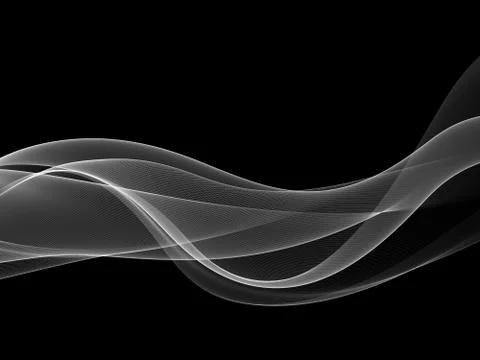 Abstract waves background. Template design Stock Illustration