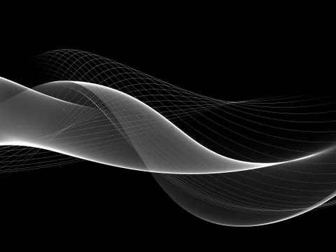 Abstract waves background. Template design Stock Illustration