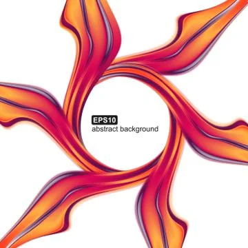 Abstract waves background. Vector illustration. Stock Illustration